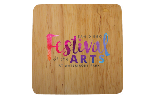 Square Bamboo Coaster