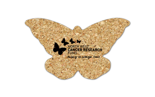 Butterfly Cork Coaster 4BT