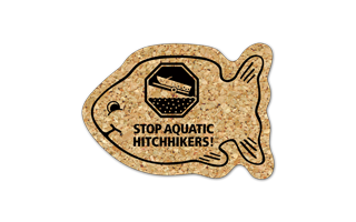 Fish Cork Coaster 4FH
