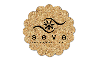 Flower Cork Coaster 4FL