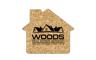 House Cork Coaster 4HS