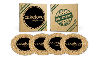 Circle Cork Coaster (Set of 4)