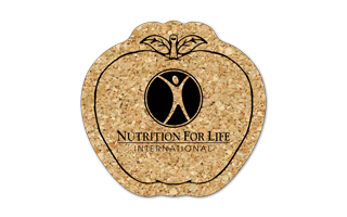 Apple Cork Coaster 5AP