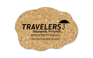 Cloud Cork Coaster 5CL