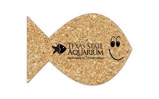 Fish Cork Coaster 5FH