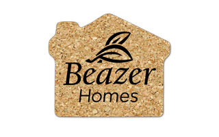 House Cork Coaster 5HO