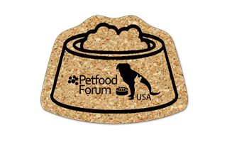 Pet Dish Cork Coaster