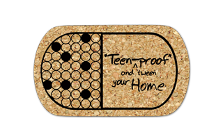 Pill Cork Coaster