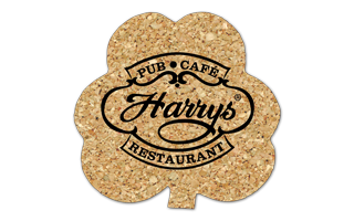 Shamrock Cork Coaster