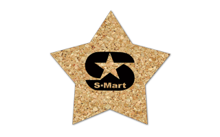 Star Cork Coaster 5ST