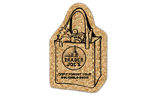 Tote Bag Cork Coaster