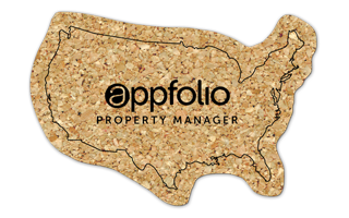 United States Cork Coaster