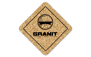 Diamond Cork Coaster 6D