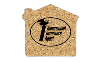 House Cork Coaster 6HO