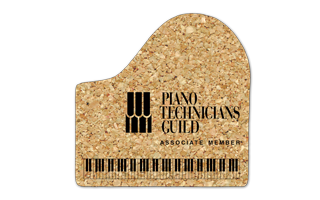 Piano Cork Coaster
