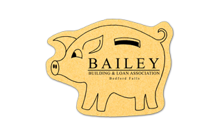 Piggy Bank Compressed Sponge 4PG