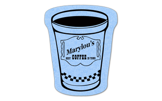 Coffee Cup Compressed Sponge