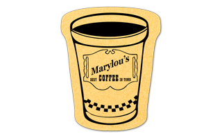 Coffee Cup Compressed Sponge