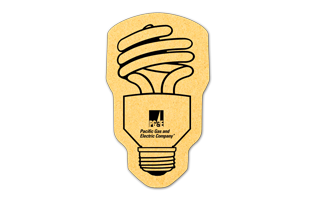 Fluorescent Bulb Compressed Sponge