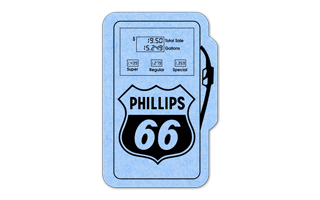 Gas Pump Compressed Sponge