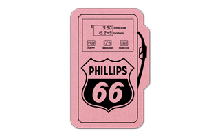 Gas Pump Compressed Sponge