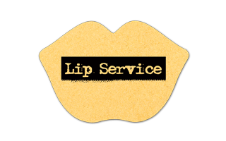 Lips Compressed Sponge