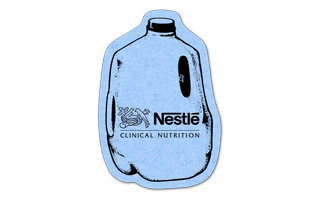 Milk Jug Compressed Sponge