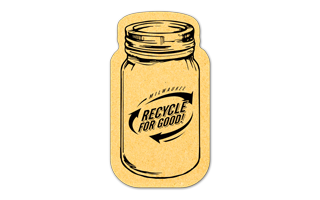 Mason Jar Compressed Sponge