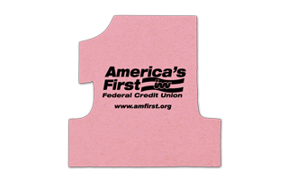 Number One Shape Compressed Sponge