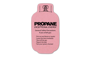 Propane Tank Compressed Sponge