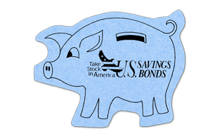 Piggy Bank Compressed Sponge 5PG