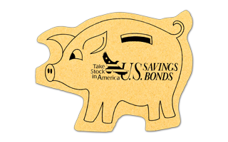 Piggy Bank Compressed Sponge 5PG