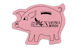 Piggy Bank Compressed Sponge 5PG