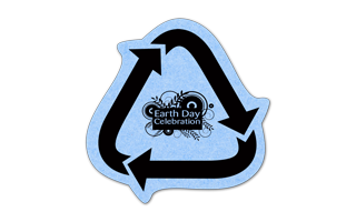 Recycle Arrows Compressed Sponge