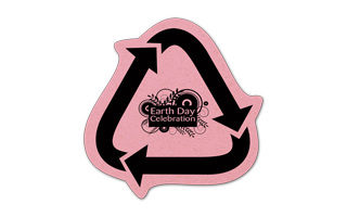 Recycle Arrows Compressed Sponge