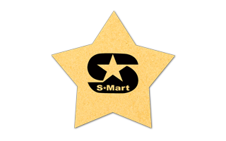 Star Compressed Sponge 5ST