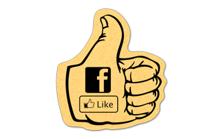 Thumbs Up Compressed Sponge