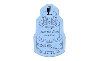 Wedding Cake Compressed Sponge