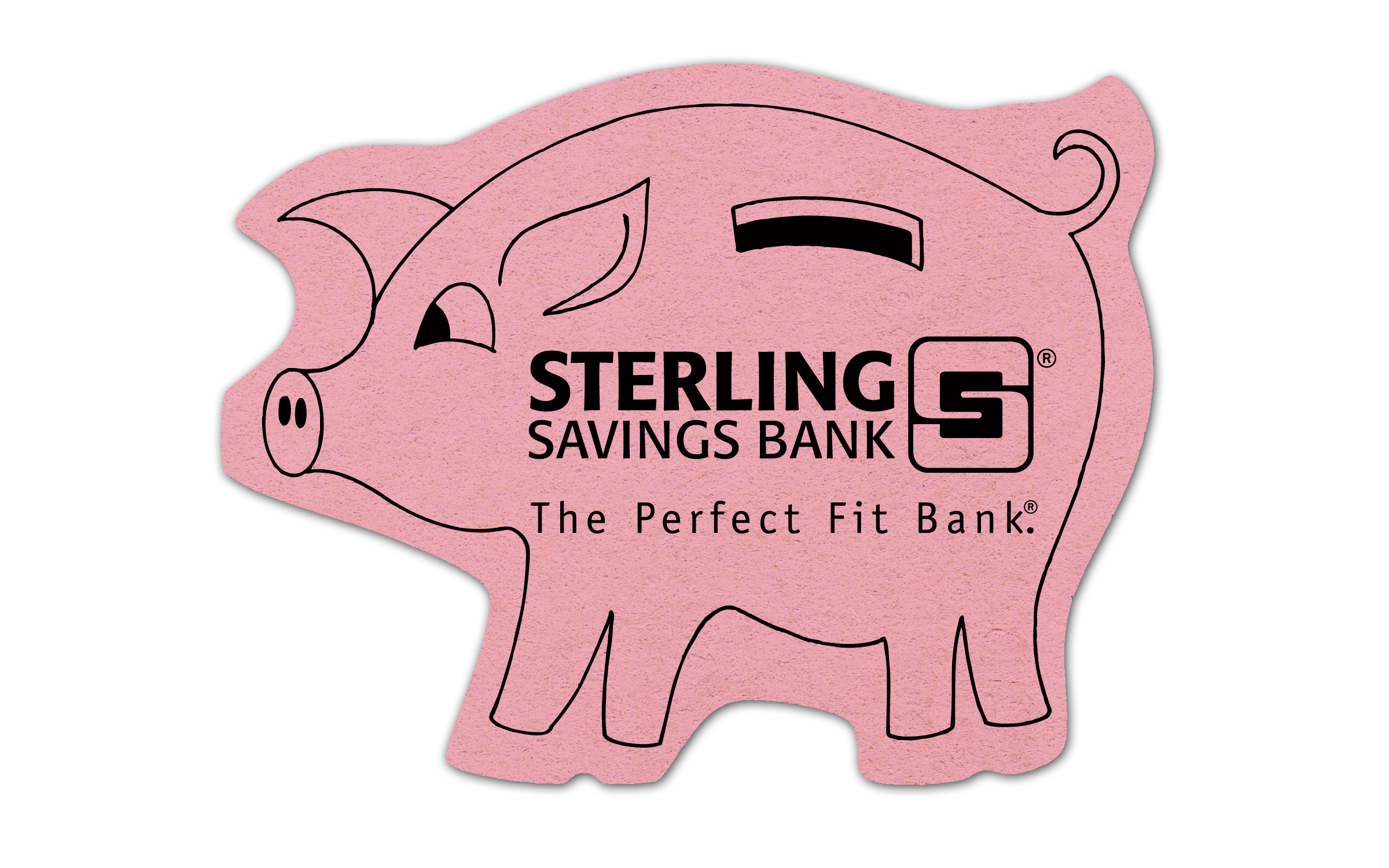 6" Piggy Bank Compressed Sponge 23