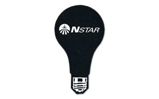 Light Bulb Flat Tire Coaster 4LB