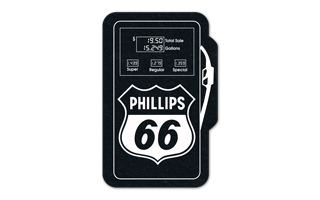 Gas Pump Flat Tire Coaster