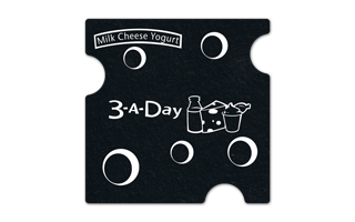 Swiss Cheese Flat Tire Coaster