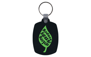 Barrel Flat Tire Key Tag