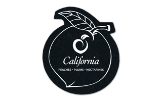 Peach Recycled Rubber Jar Opener 4PC