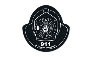 Fire Helmet Recycled Rubber Jar Opener