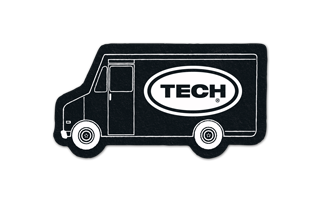 Box Truck Recycled Rubber Jar Opener