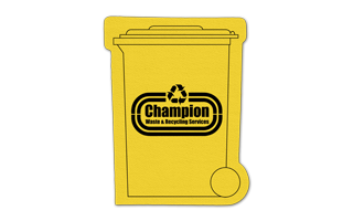 Recycling Bin Rubber Jar Opener