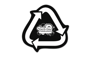 Recycle Arrows Rubber Jar Opener