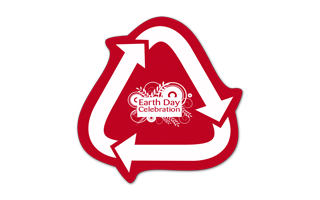 Recycle Arrows Rubber Jar Opener