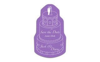 Wedding Cake Rubber Jar Opener